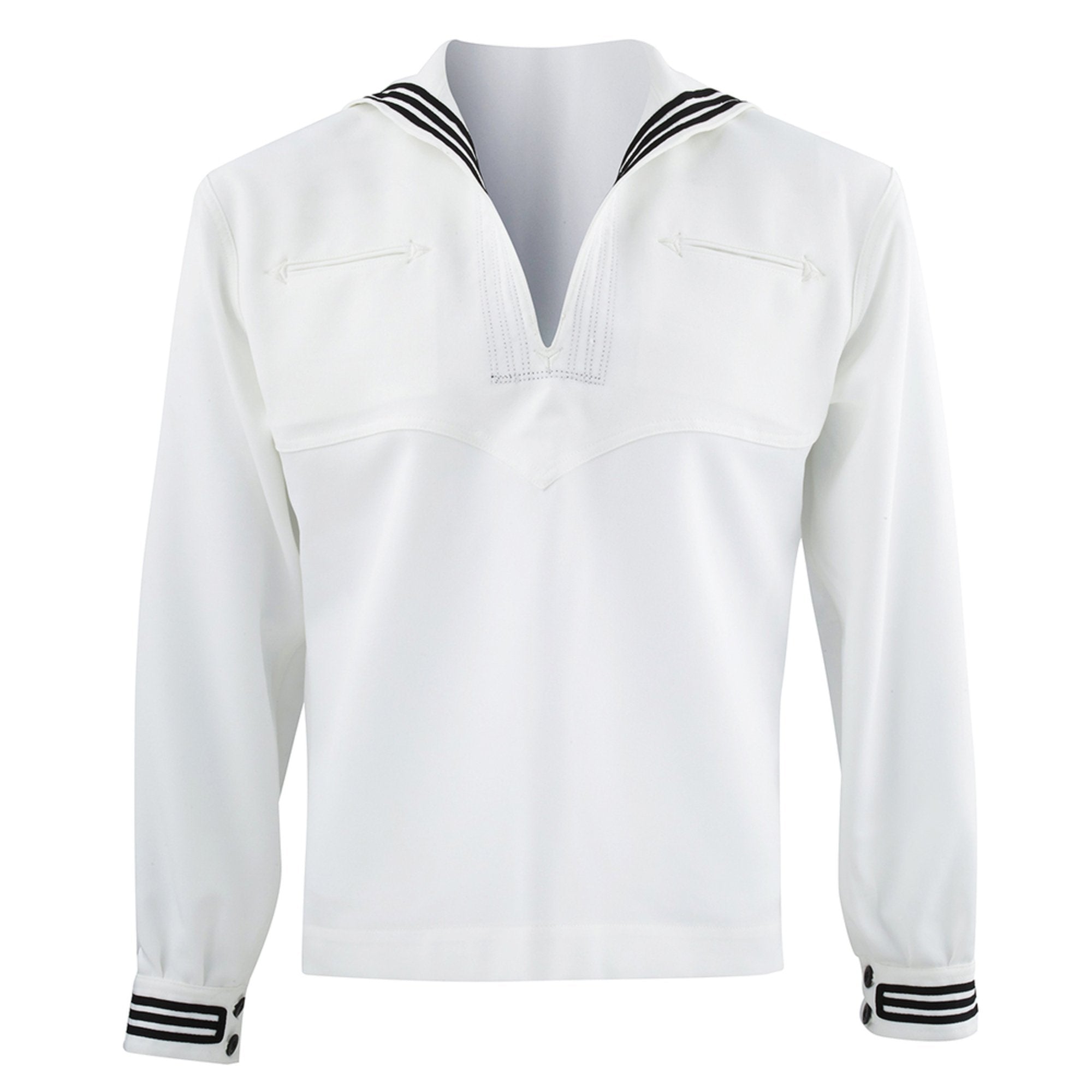 A1 Home Sea Wolf Shirt with Cravat White / XXL 54