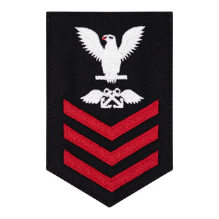 NAVY Women's E4-E6 Rating Badge: Aviation Boatswain's Mate - Blue