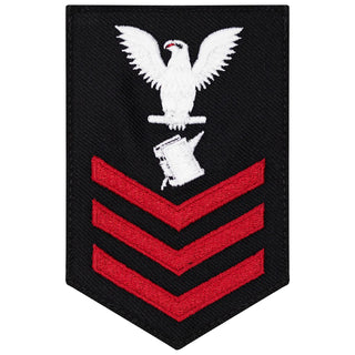 NAVY Women's E4-E6 Rating Badge: Personnel Specialist - Blue