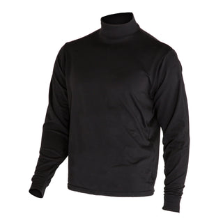 AS-IS NAVY Black Mock Turtleneck