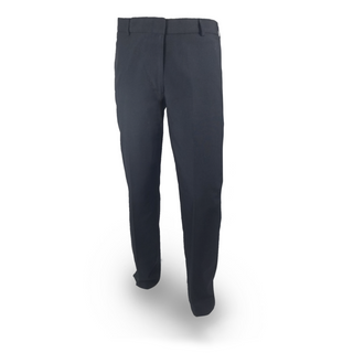 AS-IS Condition US NAVY Men's Service Dress Blue (SDB) Trouser Pants in Classic Fit. Classic Fit Pants are straight through the hip and seat area; with a straight leg to hem.  These trousers are part of the USN wear for male Officer & (CPO) Chief Petty Officer uniforms --paired with the Service Dress Blue Jacket.  - Flat front style pants with fore & aft creases, side pockets and front zipper. - Official Military Issue Uniform