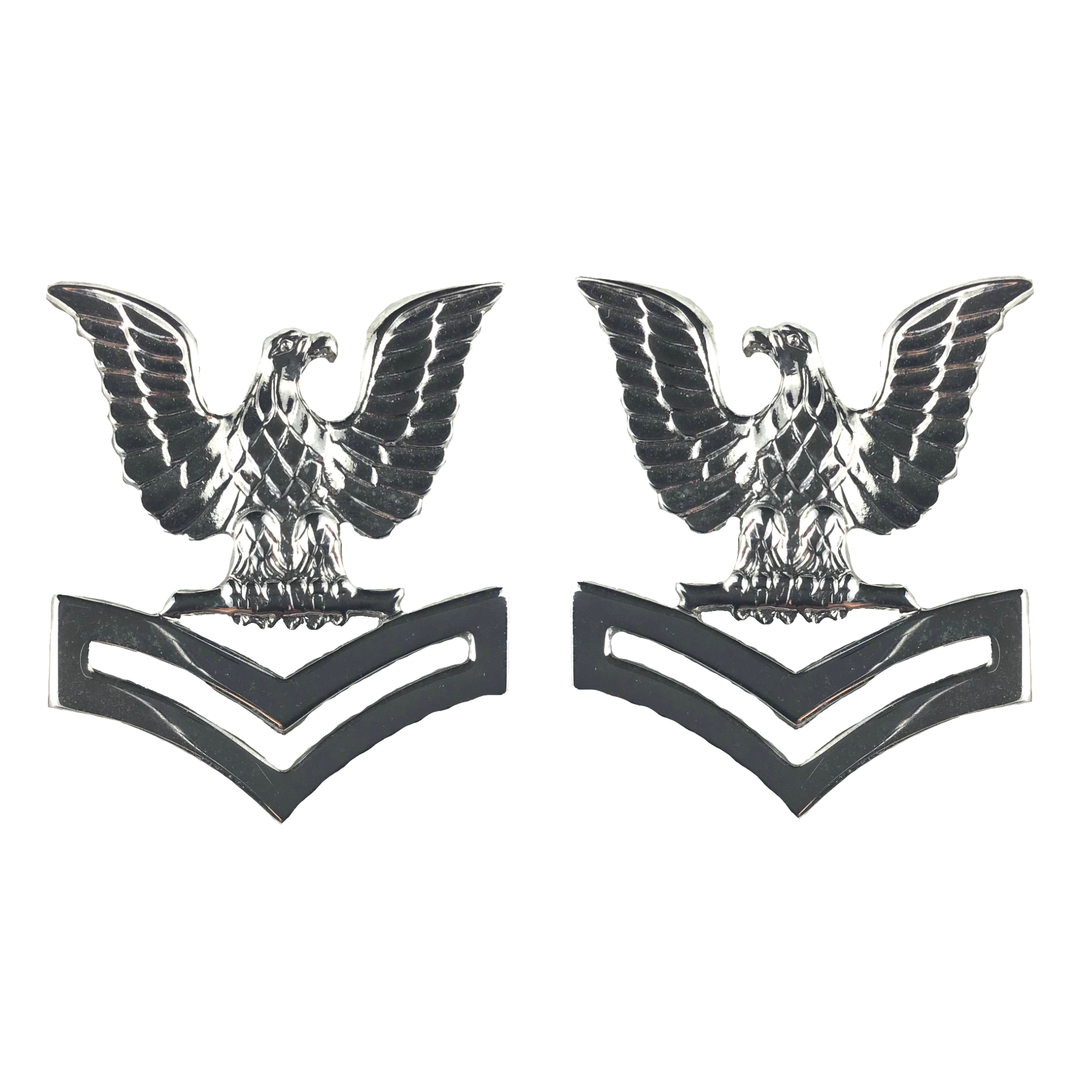 U.S. NAVY PETTY OFFICER THIRD CLASS (E4) COLLAR DEVICE