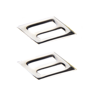 NAVY Metal Collar Device - E3 Seaman. US NAVY Collar Device Silver Metal - E-3 Sea Man. Silver Mirror Finish. Measures approx: 5/8-inch. Collar Pin with Clutch Back. Certified USN Military insignia. Made in the U.S.A.