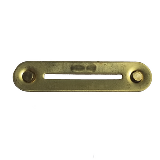 Armed Forces Military Ribbon Brass Mounting Bar Rack for 1 Ribbon, 1 Regulation Full Size Medal or 2 Miniature Medals.  - Brass Metal Ribbon Mount - Clutch back fasteners included. - Unit ribbons sold separately - Made in U.S.A. - Condition: Good, pre-owned/gently used unless marked as NEW.