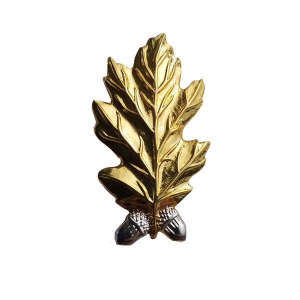NAVY Metal Collar Device - Dental Corps, Gold