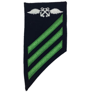 NAVY E2-E3 Combo Rating Badge: Aviation Boatswain’s Mate - Blue