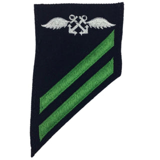 NAVY E2-E3 Combo Rating Badge: Aviation Boatswain’s Mate - Blue