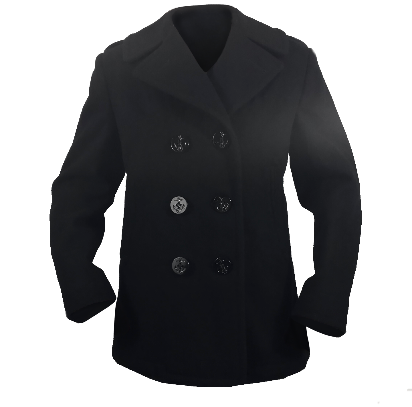 NAVY Women Enlisted Peacoat U.S. Military Blue Outerwear Coat Jacket |  Uniform Trading Company