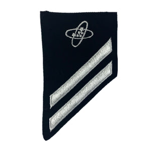 NAVY E2-E3 Combo Rating Badge: Electronics Technician - Blue