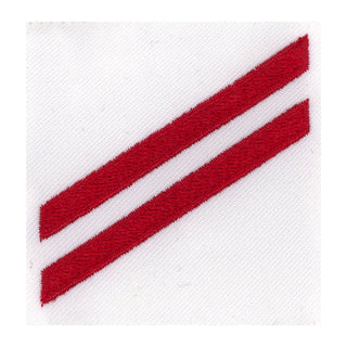 NAVY E2-E3 Rating Badge: Fireman Apprentice - White