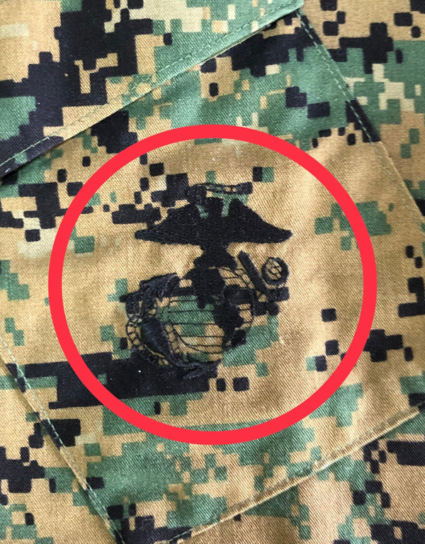 AS-IS USMC MARPAT Woodland Blouse with Insect Guard - FINAL SALE