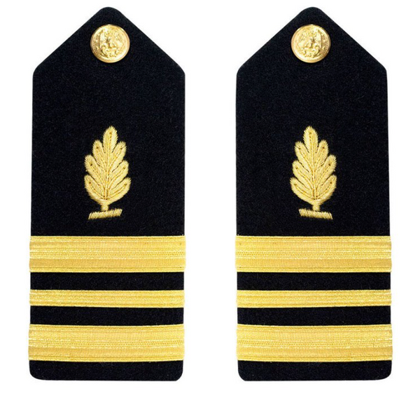 NAVY Men's Hard Boards: Medical Service Corps - LCDR