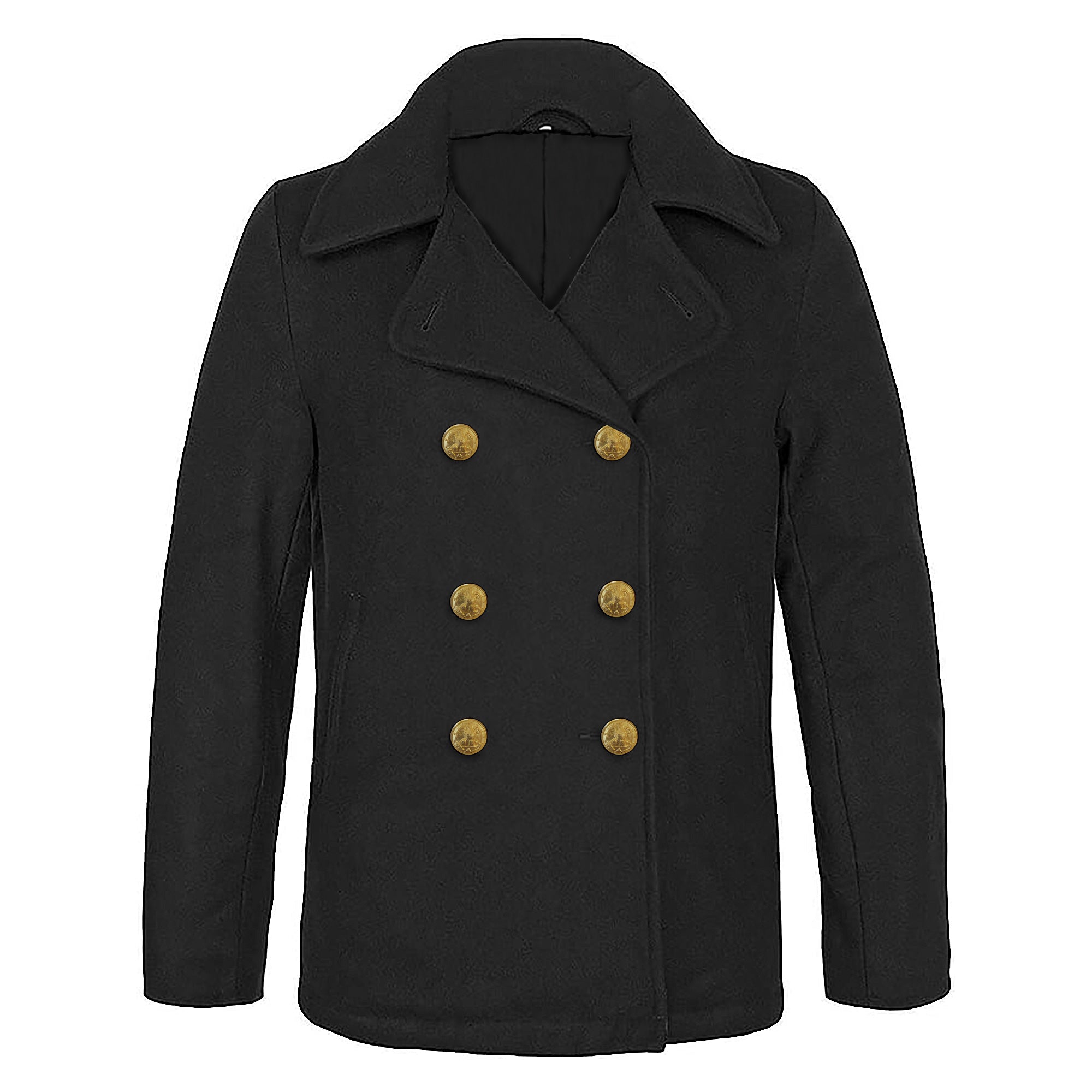 Navy Women Officer Cpo Reefer Peacoat Military Outerwear Wool Jacket Uniform Trading Company 1866