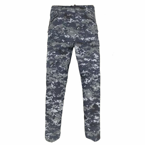 US NAVY NWU Type I Goretex Trousers APEC Blue Camo Outerwear Pants ...