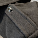 US NAVY Female Officer Reefer Pea Coat is a classic military issue outerwear coat for Fall and Winter months. Buttoned shoulder epaulet for officer hard boards.