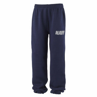 AS-IS NAVY PT Sweatpants Blue with Silver - FINAL SALE