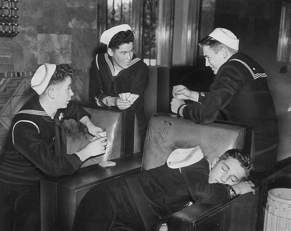 Sailors sleeping1