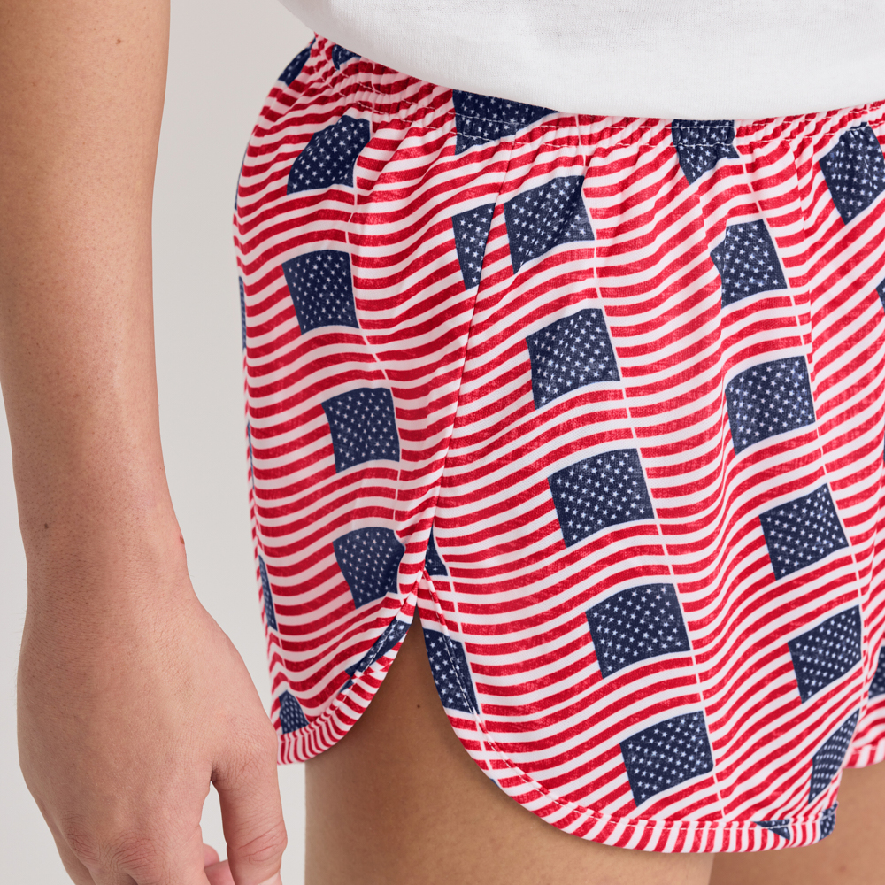 Soffe Old Glory Printed Ranger Shorts