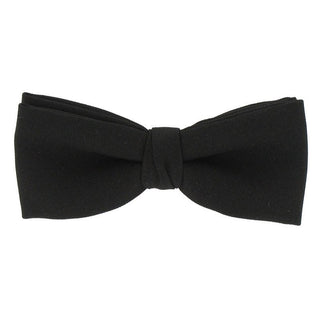 Black Clip-On Bowtie for your Military Balls and formal events. Wear with your Dinner Dress Jacket or for fun night on the town! Black Polyester Blend in choice of Matte Black or Satin Sheen. Certified for USN & USCG wear.