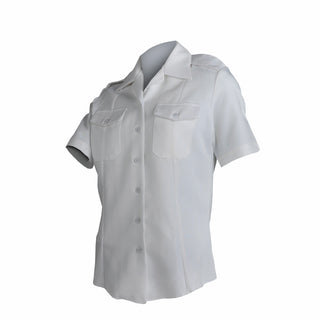 AS-IS NAVY Women's Summer White CNT Shirt