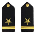 AS-IS Condition US NAVY Male Hard Shoulder Board: Line Officer O1 ENS
