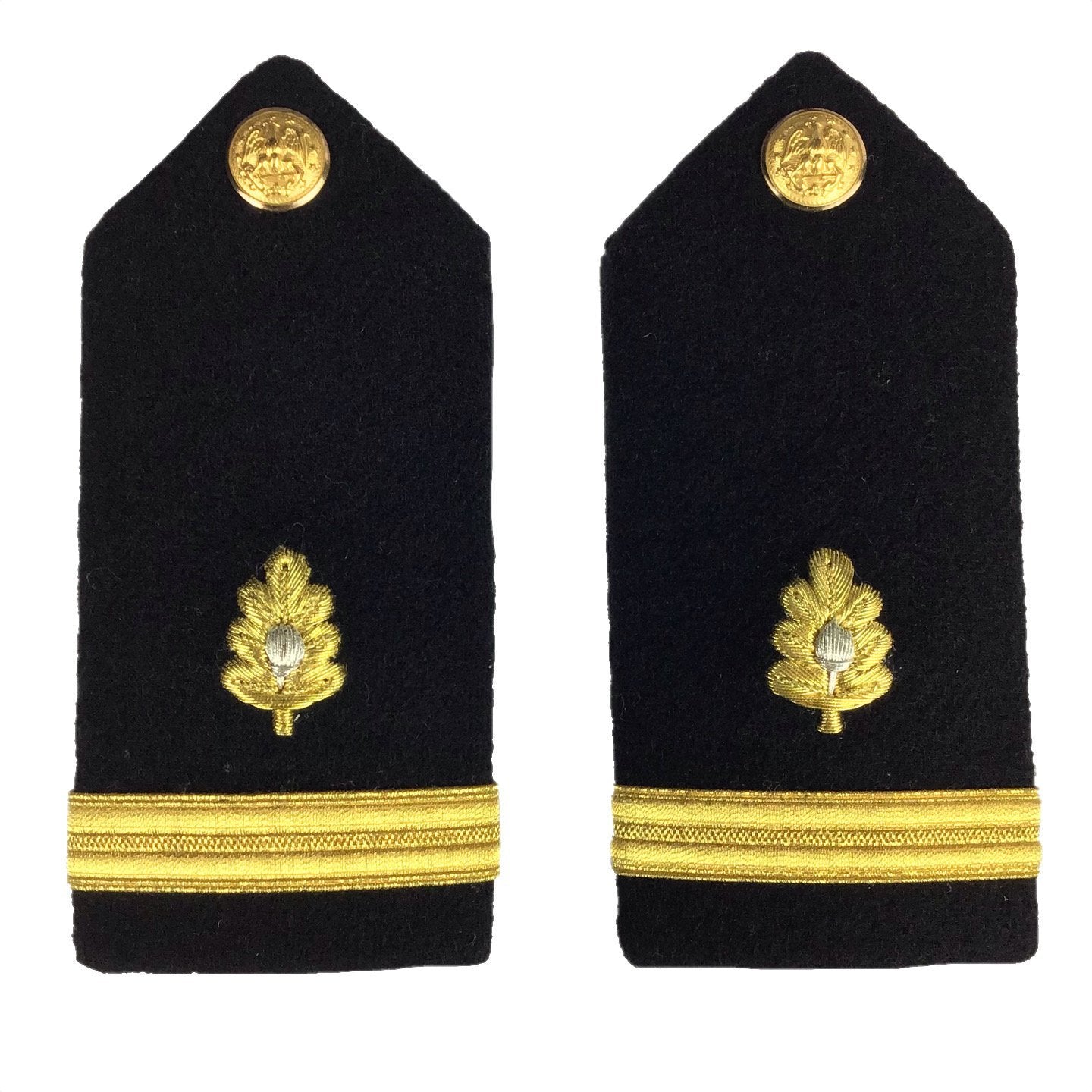 AS-IS NAVY Men's O1-O6 Hard Boards: Medical Corps - 0