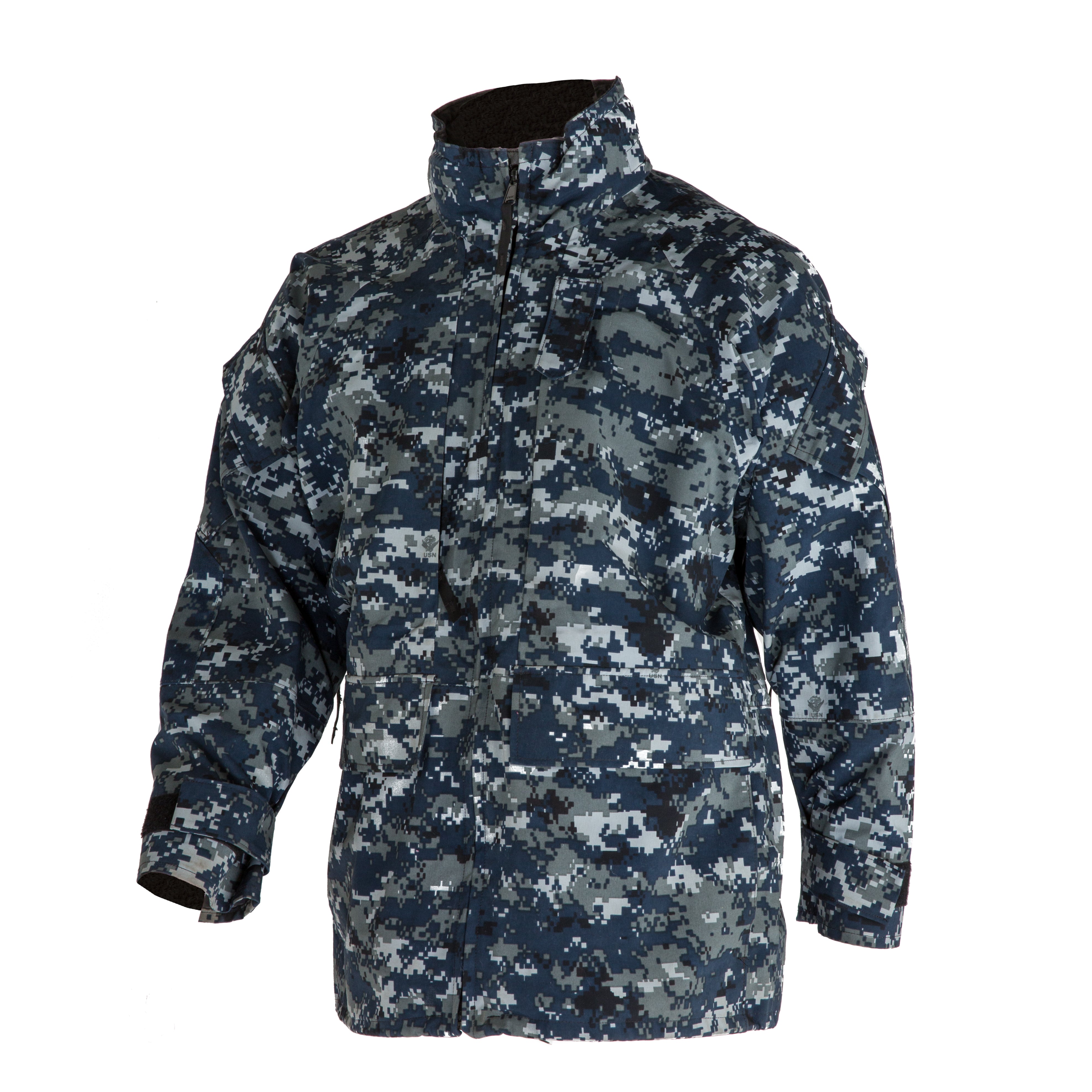 NAVY NWU Type 1 Parka Jacket Blue Digital Camo Navy Working Uniform Uniform Trading Company