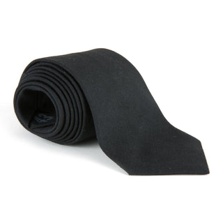 Men's Brooks Bros Premier Black Neck Tie. Worn with the US NAVY Men's Service Dress Blue (SDB) Jacket for male Officer & Chief Petty (CPO) uniforms.  - Brand: U.S. Navy Premier Collection made by Brooks Brothers - Fabric: 100% Silk - Care: Dry Clean Only - Made in U.S.A. - Condition: GOOD, Gently Used