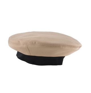 US NAVY Vintage Khaki Dress Cap Cover in Polyester CNT (Certified Navy Twill) material. Heads up sailors, this is not for active duty personnel. Certified Navy Khaki CNT cover is a retired style, paired with older USN uniforms made of the same material.  - Made in the U.S.A. - Condition: Good, pre-owned/gently used unless marked as NEW.