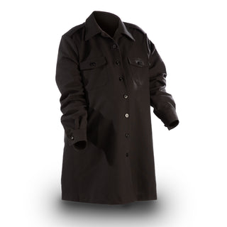 NAVY Maternity Black Service Dress Coat