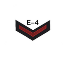 NAVY Women's E4-E6 Rating Badge: Machinist’s Mate- Blue