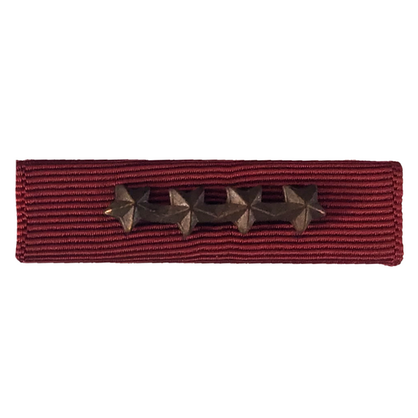 US Armed Forces Military Ribbon - Navy Good Conduct Medal (NGCM) with 4 bronze stars