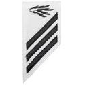 NAVY E2-E3 Combo Rating Badge: Information Systems Technician - White