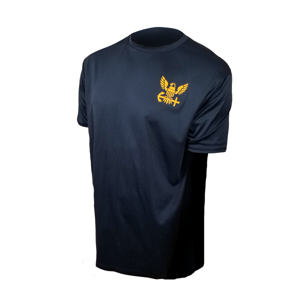 NAVY PT Blue T-Shirt High Performance - Forged By The Sea