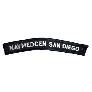 NAVY UIM Rocker: Navmedcen San Diego