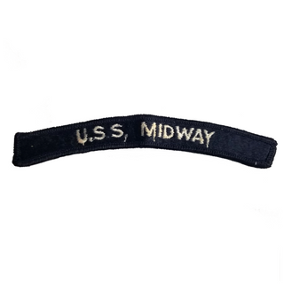 NAVY UIM Rocker: U.S.S. Midway