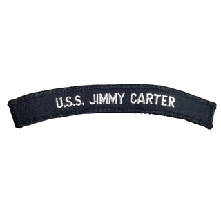 NAVY UIM Rocker: U.S.S. Jimmy Carter