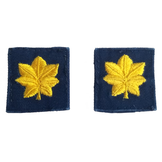 NAVY Coverall Collar Device - O4 LCDR