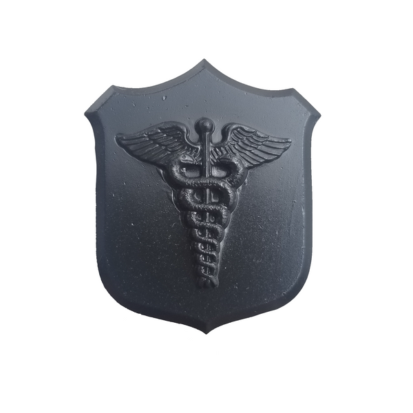 NAVY Metal Collar Device - Hospital Corpsman, Black