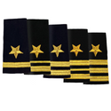 NAVY Soft Boards: Line Officer. USN O1-O6 Soft Shoulder Boards for Line Officer. Required for wear on Service Dress White, Shirt and V-Neck Pullover. Choose from rank O-1 Ensign (ENS), O-2 Lieutenant Junior Grade (LTJG) , O-3 Lieutenant (LT), O-4, Lieutenant Commander (LCDR), O-5 Commander (CDR), O-6 Captain (CAPT). Sold in pairs. US Navy Certified. Made in the U.S.A.