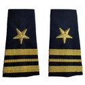 NAVY O4 Soft Boards: LCDR Line Officer. US Navy O-4 Soft Shoulder Boards for Line Officer - Lieutenant Commander. Worn with Service Dress White, Shirt and V-Neck Pullover. Gold embroidery on black polyester cotton. Sold in pairs. USN-Certified. Made in the U.S.A.