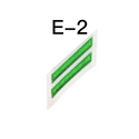 NAVY E2-E3 Combo Rating Badge: Air Traffic Controller - White