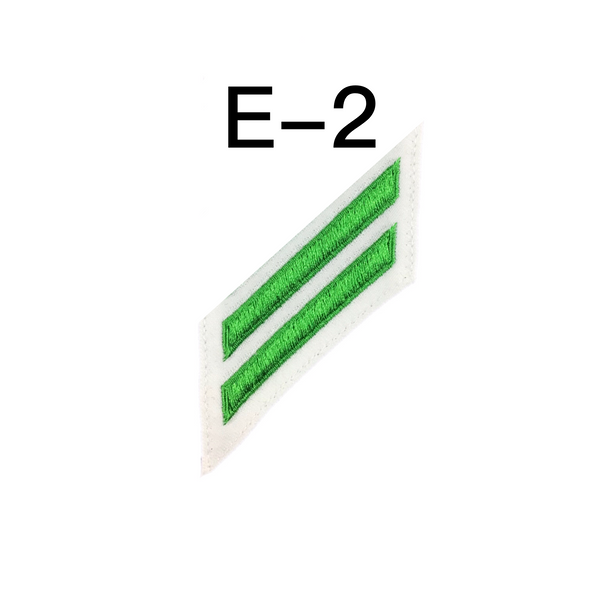 NAVY E2-E3 Combo Rating Rating Badge: Aviation Structural Mechanic - White
