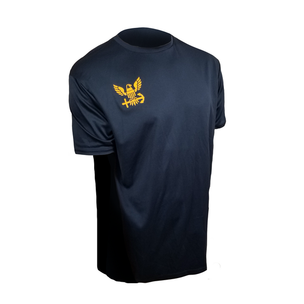 AS-IS NAVY PT Blue T-Shirt High Performance - Forged By The Sea