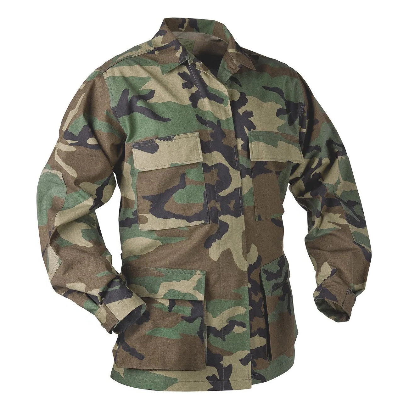 BDU Woodland Camo Coat | Uniform Trading Company