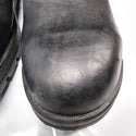 AS-IS NAVY Men's Black Steel Toe Boots - Style 808