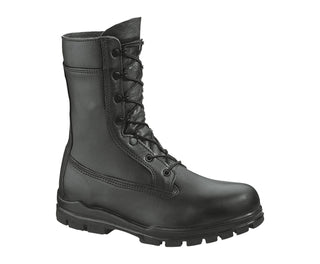 Women's Boots Black Leather Steel Toe - Bates E01778