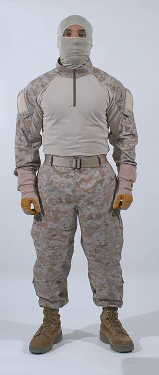 USMC Desert MARPAT FROG 2 Cammy Top with FR Trousers and Balaclava.