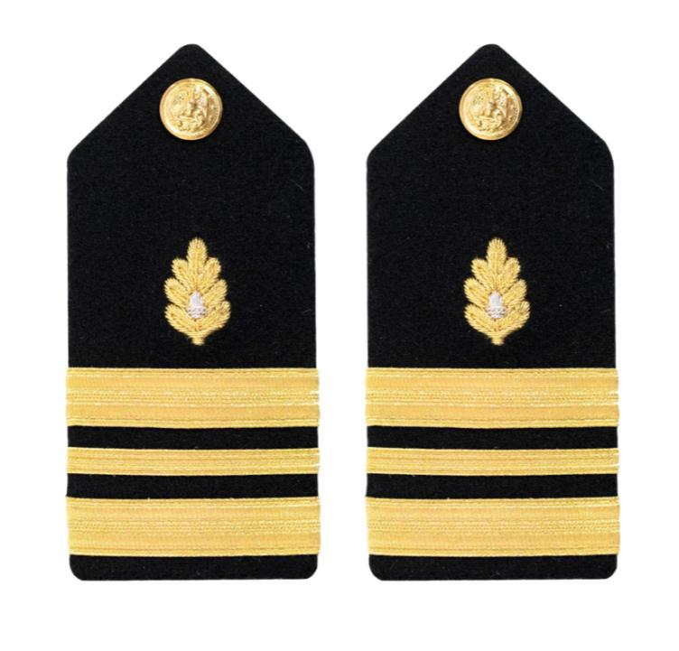 NAVY Women's O1-O6 Hard Boards: Medical Corps - 0
