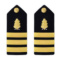 AS-IS Condition US NAVY Male Hard Shoulder Board: Dental Corps O5 CDR